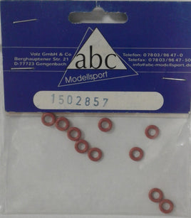 MODELLSPORT - HARM - 1502857 - RED SILICONE 'O' RING FOR DAMPERS (SHOCKS)