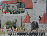 PREISER MILITARY 16550 - MILITARY BAND. GERMAN FEDERAL ARMED FORCES, FRG. HO SCALE UNPAINTED FIGURES