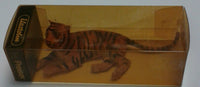 PREISER # 47510 - TIGER, LYING DOWN - 1:25 SCALE PLASTIC FIGURE - ELASTOLIN
