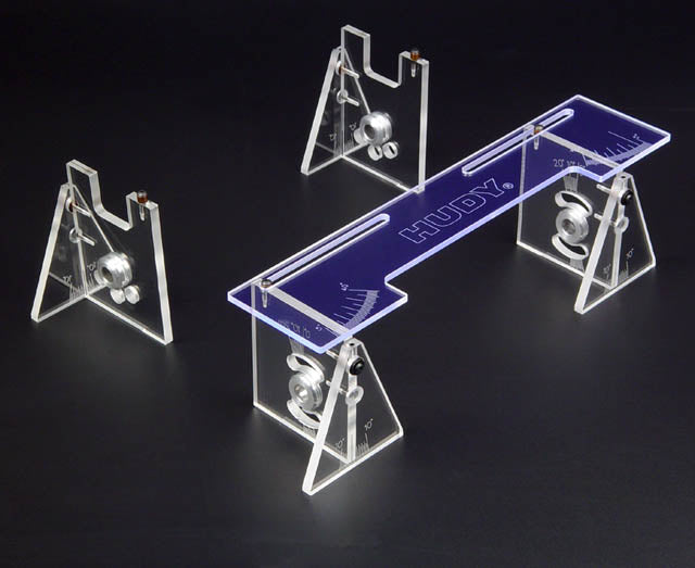 HUDY 108100 - COMPLETE SET-UP STATION FOR 1/10 ON ROAD CARS