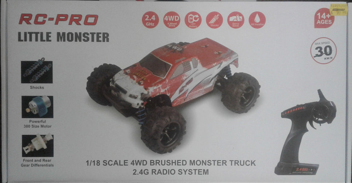 Rc pro sales little monster