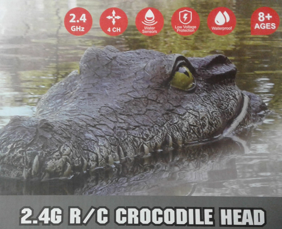 R/C Crocodile (Brown) (RC Model) - HobbySearch RC Model Store