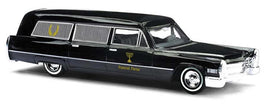 BUSCH # 42919 - HEARSE 'FUNERAL PARLOR' - 1:87 SCALE MODEL VEHICLE