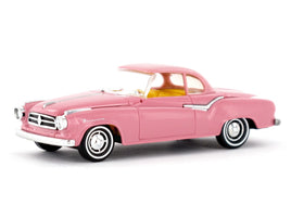 BUSCH 43102 - BORGWARD ISABELLA COUPE - PINK  - 1:87 SCALE - PLASTIC MODEL VEHICLE