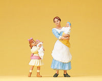 PREISER # 45060 - G SCALE FIGURES - "NURSEMAID WITH CHILDREN"