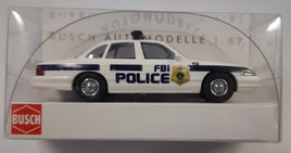 BUSCH #49001 - 'FBI POLICE' - USA - 1:87 SCALE MODEL VEHICLE