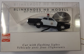 BUSCH # 5611 - SHERIFF VEHICLE WITH FLASHING LIGHTS - 1:87 SCALE MODEL VEHICLE