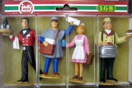 LGB # 5145- G SCALE FIGURE SET "STATION WORKERS"