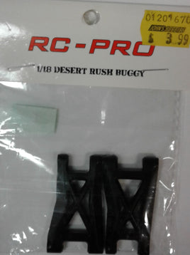 RC-PRO Spare Part # 11809 - FRONT/REAR SUSPENSION ARM FOR DESERT RUSH/LITTLE MONSTER