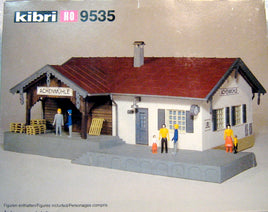 KIBRI  # 9535 -  ACHENMUHLE TRAIN STATION KIT - HO Scale