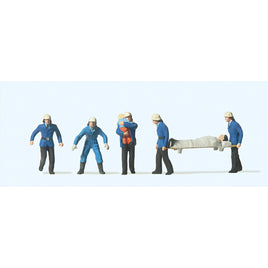 PREISER # 14202 - FIREMEN - 1:87/HO SCALE