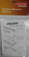 VOLLMER 5009- FACTORY CHAIN LINK FENCE - HO SCALE MODEL KIT