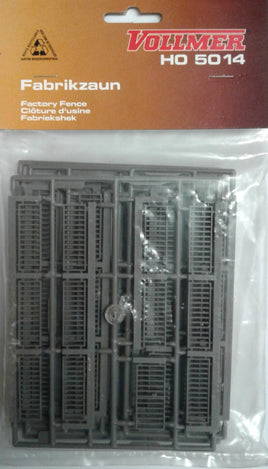 VOLLMER 5014 - FACTORY FENCE - HO SCALE MODEL KIT