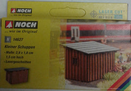 NOCH 14627 - SMALL SHED -  MODEL KIT - HO SCALE - LASER CUT MINIS