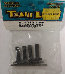 LOSI -  A-1018 LXT - LOSA1018 -ADJUSTABLE LINK SET W/ENDS FOR LOSI LXT TRUCK  - VINTAGE PART