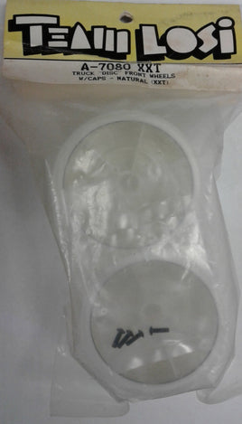 LOSI - A-7080 - LOSA7080 - 2.2" XXT TRUCK DISC FRONT WHEELS - VINTAGE PART