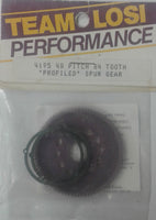 LOSI -TEAM LOSI RACING - 4195 - 48 PITCH 84 TOOTH 'PROFILED' SPUR GEAR, PURPLE