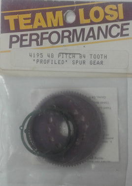 LOSI -TEAM LOSI RACING - 4195 - 48 PITCH 84 TOOTH 'PROFILED' SPUR GEAR, PURPLE