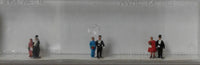 MERTEN N 967 'WEDDING GUESTS' N SCALE PLASTIC MODEL FIGURES