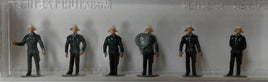 MERTEN HO-2371 - 'GERMAN FIREMEN' HO SCALE PLASTIC MODEL FIGURES