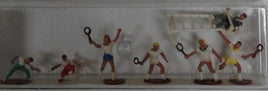 MERTEN HO-2490 - 'SPORT SET, TENNIS' HO SCALE PLASTIC MODEL FIGURES