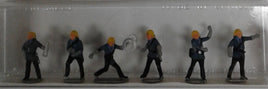 MERTEN HO-2508 -'GERMAN FIRE DEPARTMENT' HO SCALE PLASTIC MODEL FIGURES