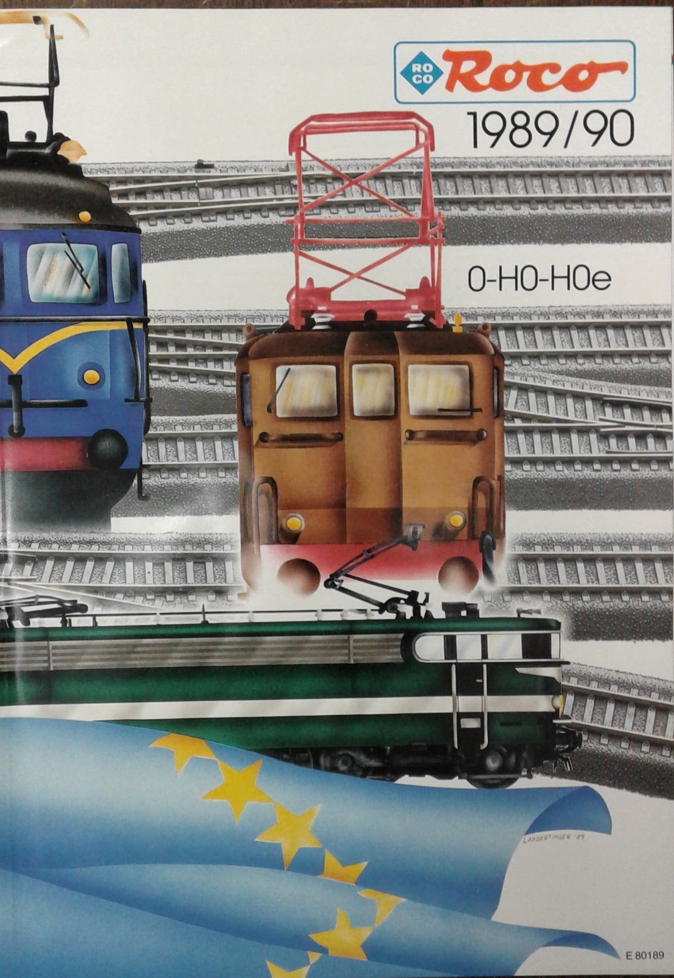 ROCO CATALOG 80189 1989/90 ENGLISH Hobbyplex