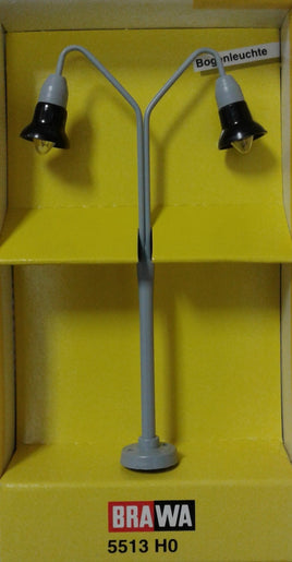 BRAWA 5513 - ILLUMNIATED ARCHED LIGHT, TWIN -  HO SCALE