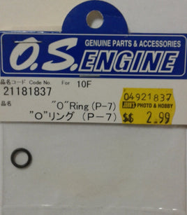 O.S.ENGINE - 21181837 - 'O' RING (p-7) FOR 10F