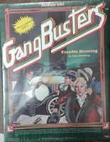 TSR HOBBIES DUNGEONS AND DRAGONS - 7901 - GANGBUSTERS SPECIAL CAMPAIGN MODULE - TROUBLE BREWING