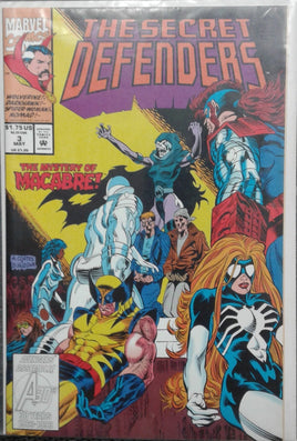 MARVEL COMICS - THE SECRET DEFENDERS - FULL COLOUR VINTAGE COMIC BOOK