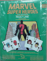 MARVEL SUPER HEROES - MH-8 - FAULT LINE - OFFICIAL GAME ADVENTURE - 6866 - VINTAGE