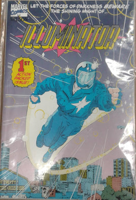 MARVEL COMICS - ILLUMINATOR - 1ST ISSUE - FULL COLOUR VINTAGE COMIC BOOK