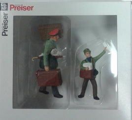 PREISER # 45063 - PORTER, NEWSBOY  - 1:22.5 SCALE