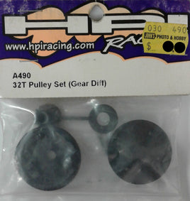 HPI - HPI-RACING - A490 - 32T PULLEY SET (GEAR DIFF)