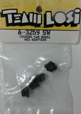 TEAM LOSI  A-3259 SW - TOURING CAR WHEELHEX ADAPTERS - STREET WEAPON