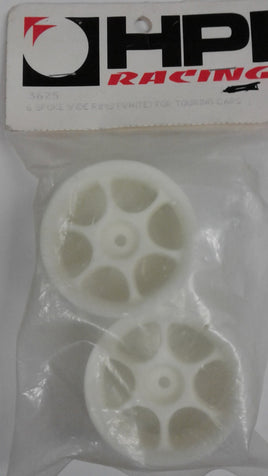 HPI - HPI-RACING -3625 - 6 SPOKE WIDE RIMS FOR TOURING CARS (2)