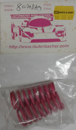 LAUTERBACHER - 80074DA - SPRING - PINK - HARD  - 1/5 SCALE