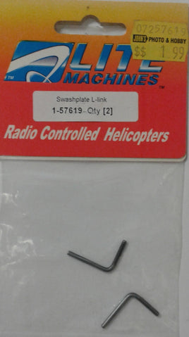 LITE MACHINES - 1-57619 - SWASHPLATE L-LINK (2 pcs)