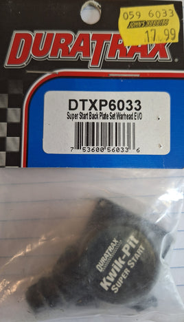 DURATRAX - DTXP6033 - SUPER START BACK PLATE SET - WARHEAD EVO