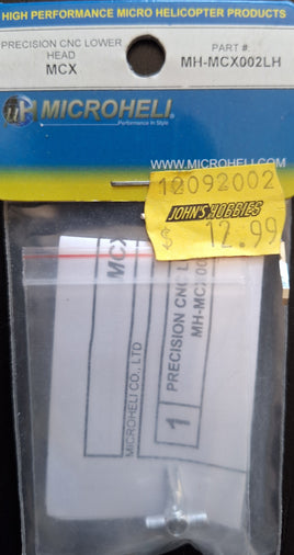 MICROHELI - Precision CNC Lower Head - MCX - MH-MCX002LH