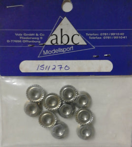 ABC MODELLSPORT - HARM  RACING - MS Flange Nuts - 1511270