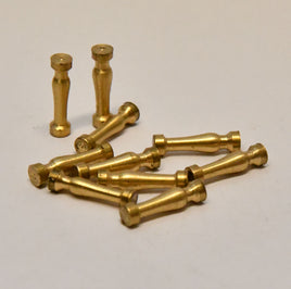 MANTUA # 32540 - BRASS COLUMN STANCHIONS - 6mm - FOR MODEL SHIP