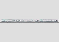 MARKLIN INOX PBA TEE "Etoile du Nord" passenger car set, ho scale, Era IV