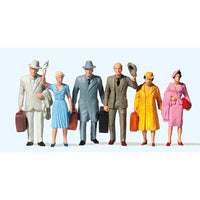 PREISER # 45150 - PASSENGERS - 1:22.5 SCALE