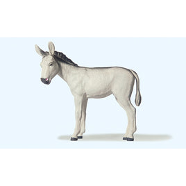 PREISER # 47040 - DONKEY STANDING  1:25 SCALE PLASTIC FIGURE