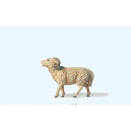 PREISER # 47056 - LAMB, BLEATING - 1:25 SCALE PLASTIC FIGURE - ELASTOLIN