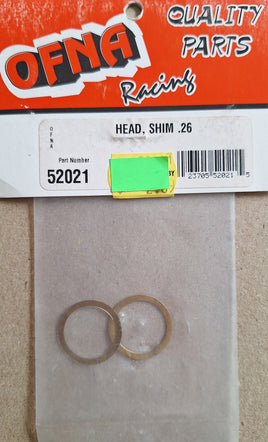 OFNA RACING - 52021 - HEAD, SHIM .26