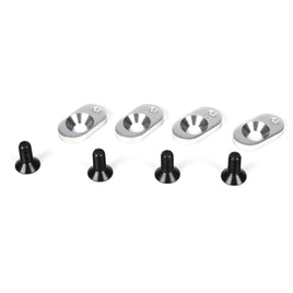 TEAM LOSI - LOSB5801 - ENGINE MOUNT INSERTS AND SCREWS, 19T (4) 5T
