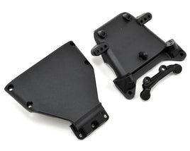 LOSI -TEAM LOSI RACING - LOSA4159 - FRONT KICKLATE, BULKHEAD AND BRACE: XXX-T CR